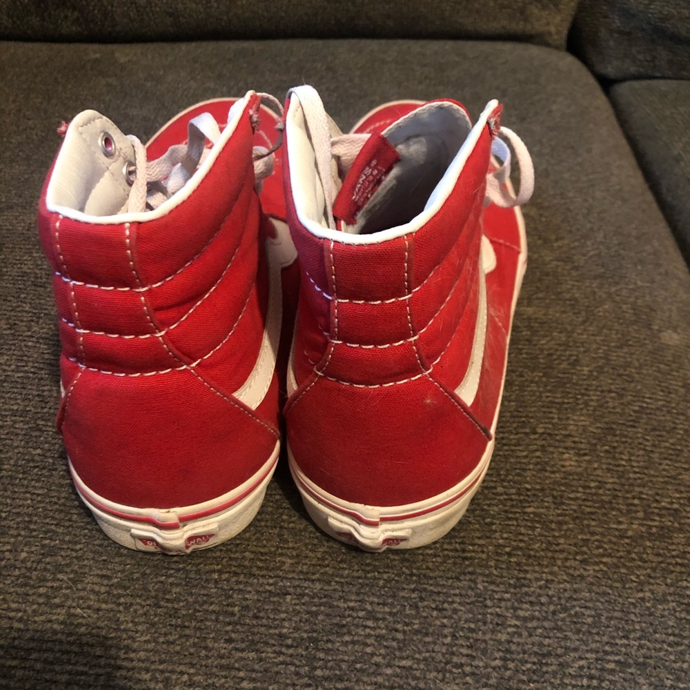 Red Vans - Picture 5 of 5